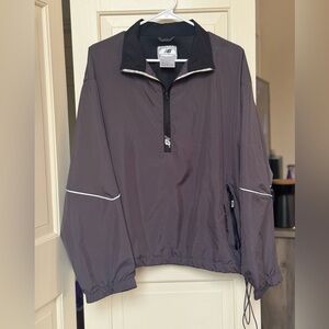 VTG New Balance windbreaker large gray/black men’s